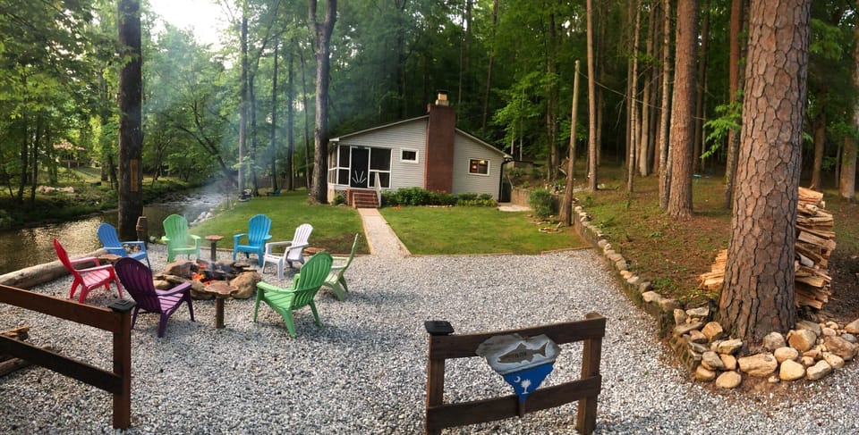 Front of home.