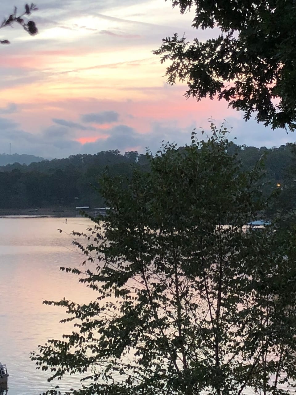 Another beautiful view from the back porch of The Roost