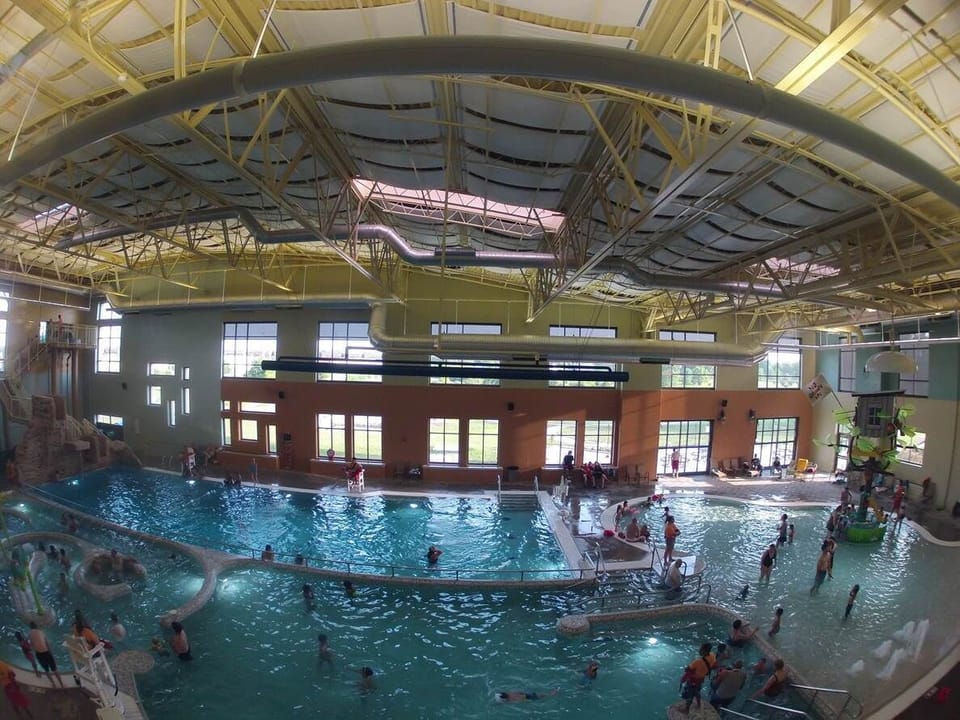 Olathe Community Center pool area
