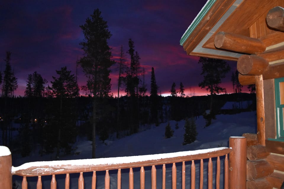 Sunrise from Deck