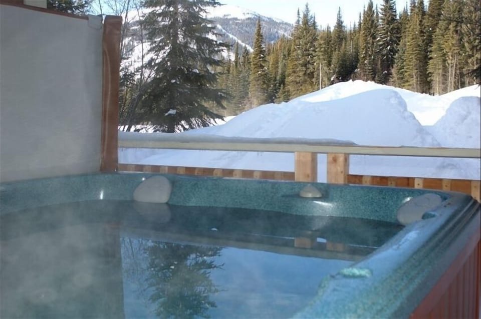 Private Hot Tub so you can relaxe in after a day on the slopes