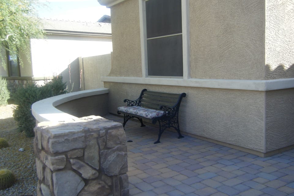 Front courtyard.