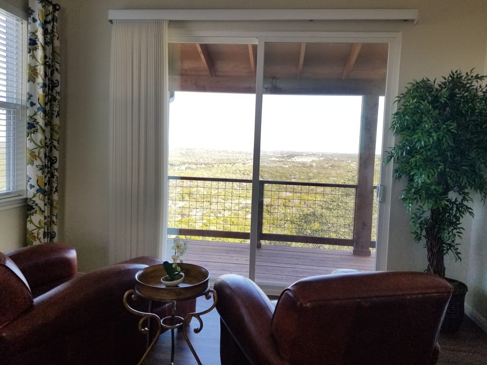 View from sitting area in Master Bedroom