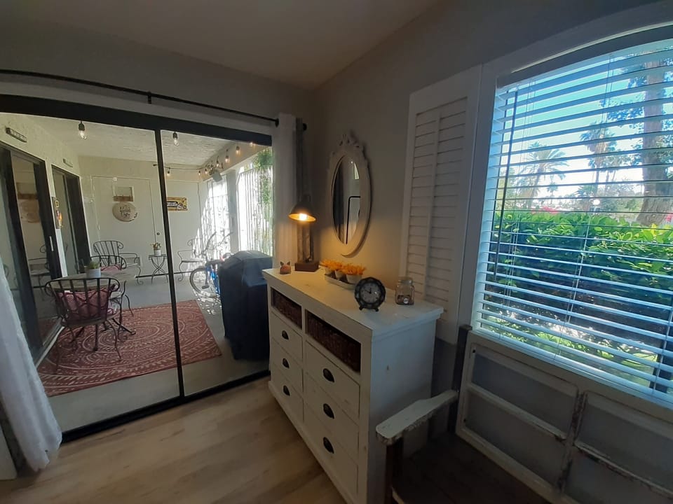 Slider from bedroom