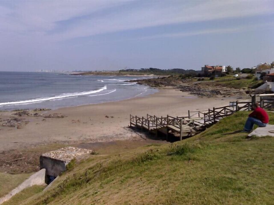 This is one of the smaller beaches near the house. Montoya Beach is much bigger
