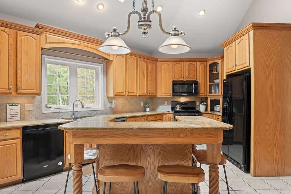 Plenty of counters to cook your family feast.