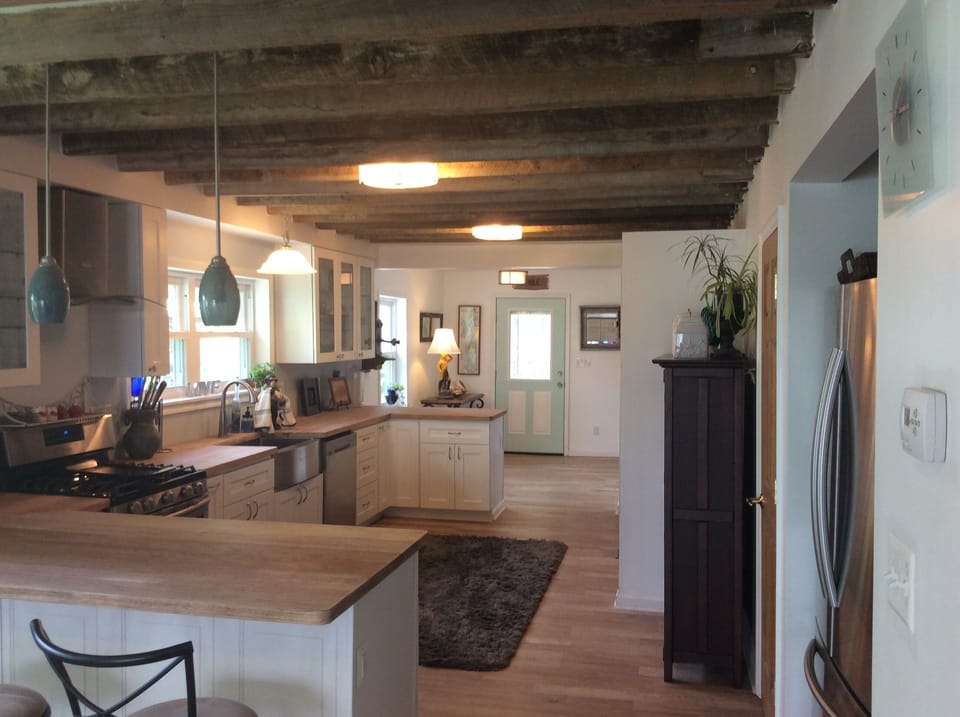 A chef's kitchen