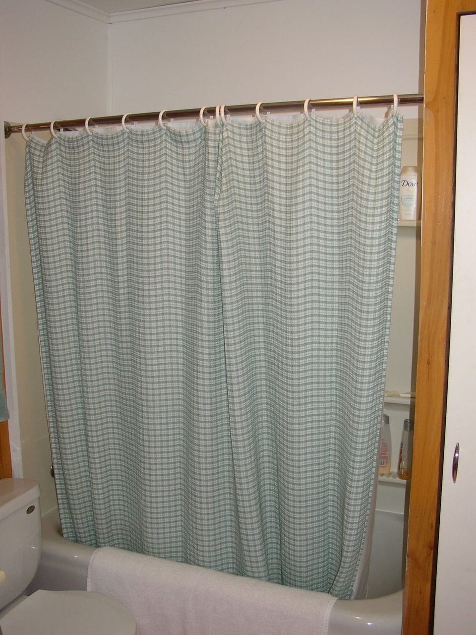 Main floor bathroom tub/shower