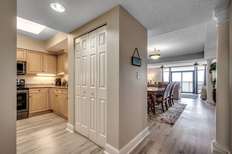 Kitchen and dining space