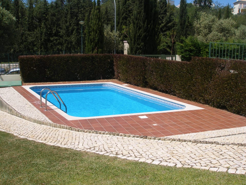 View of Pool from House