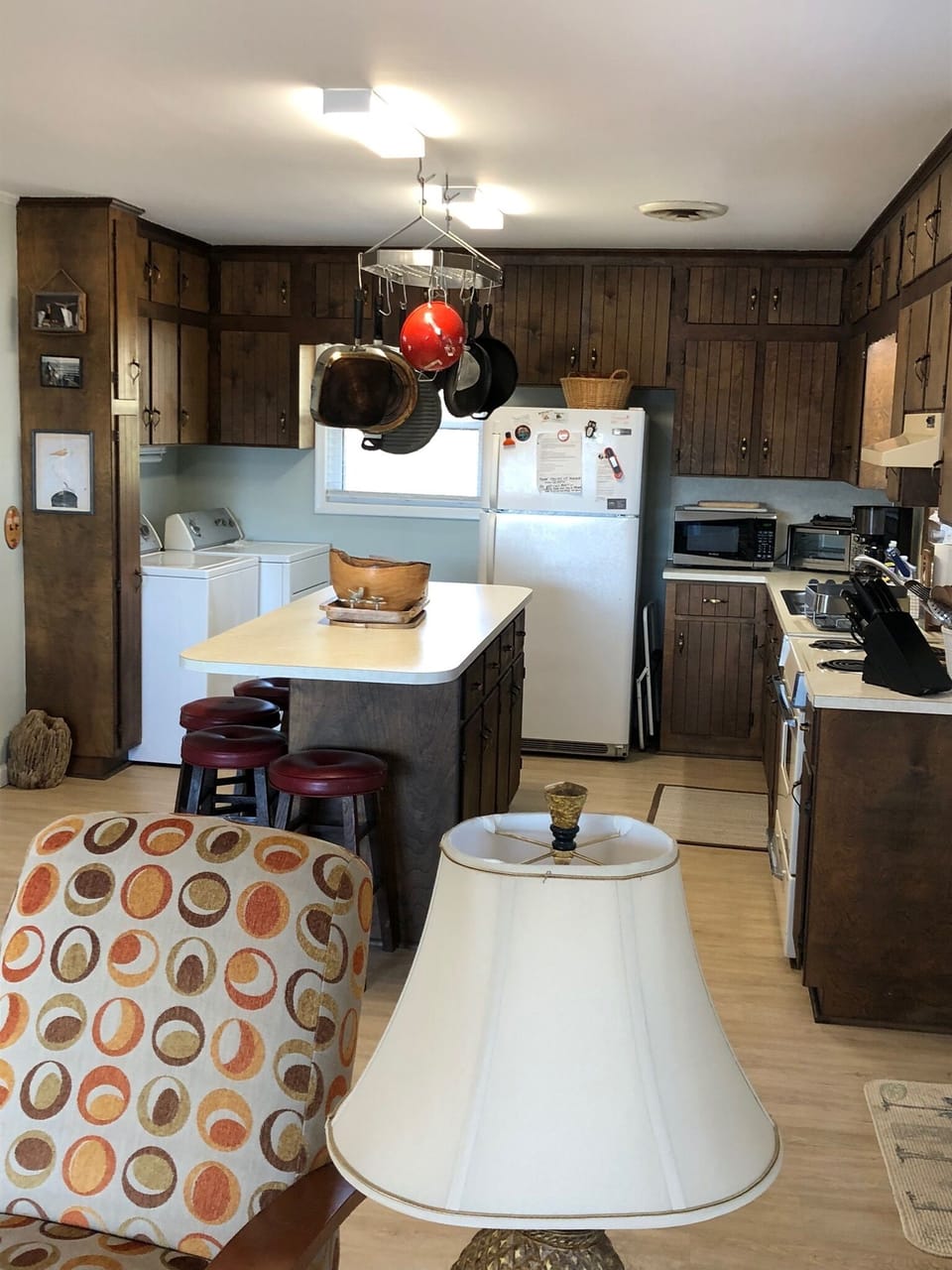Upstairs kitchen