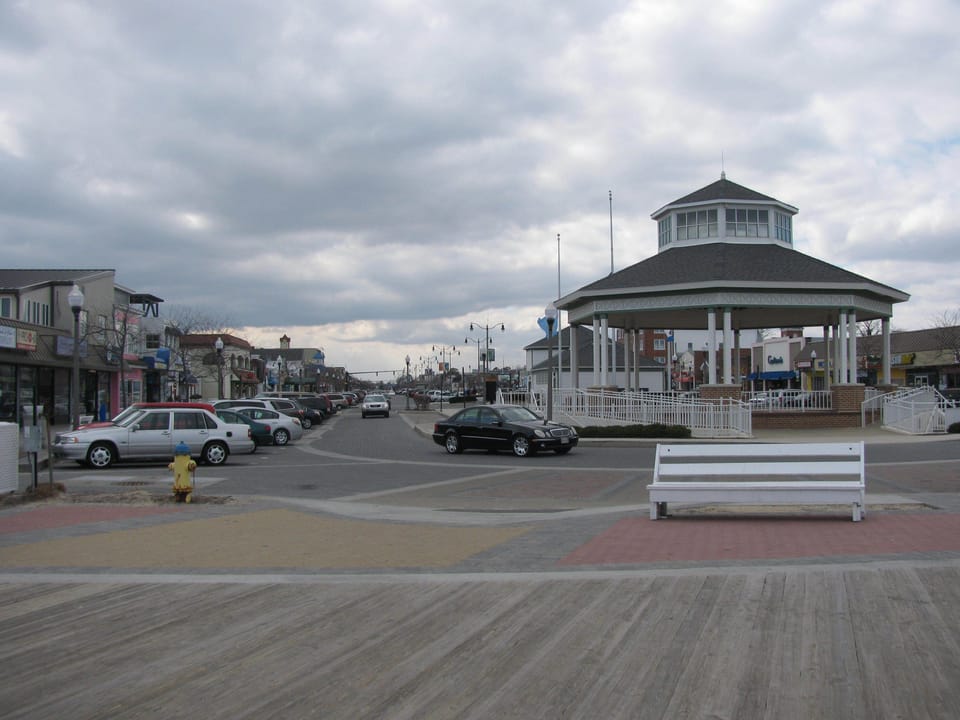 Downtown Rehoboth Gazebo at center of town