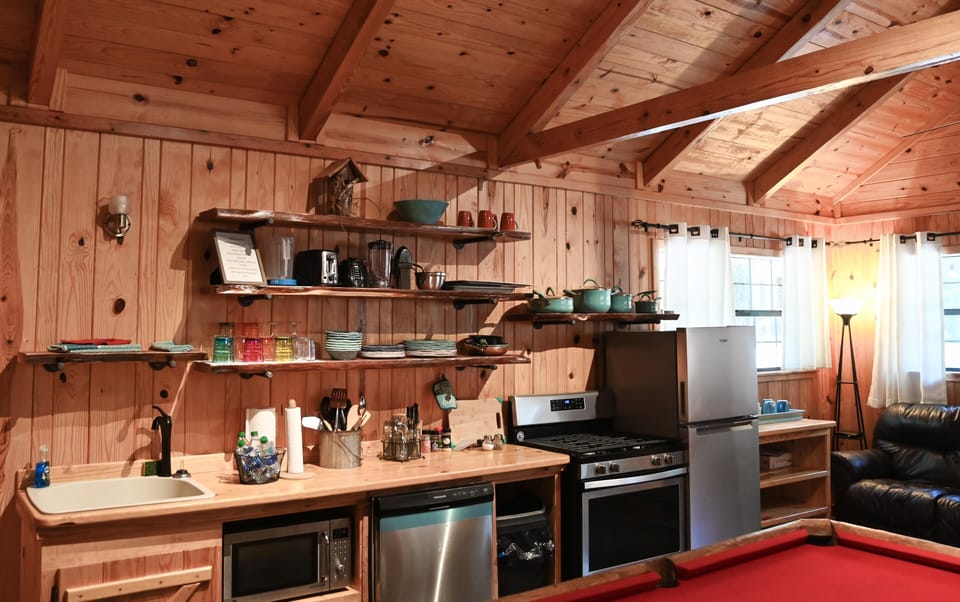 Kitchen area. 