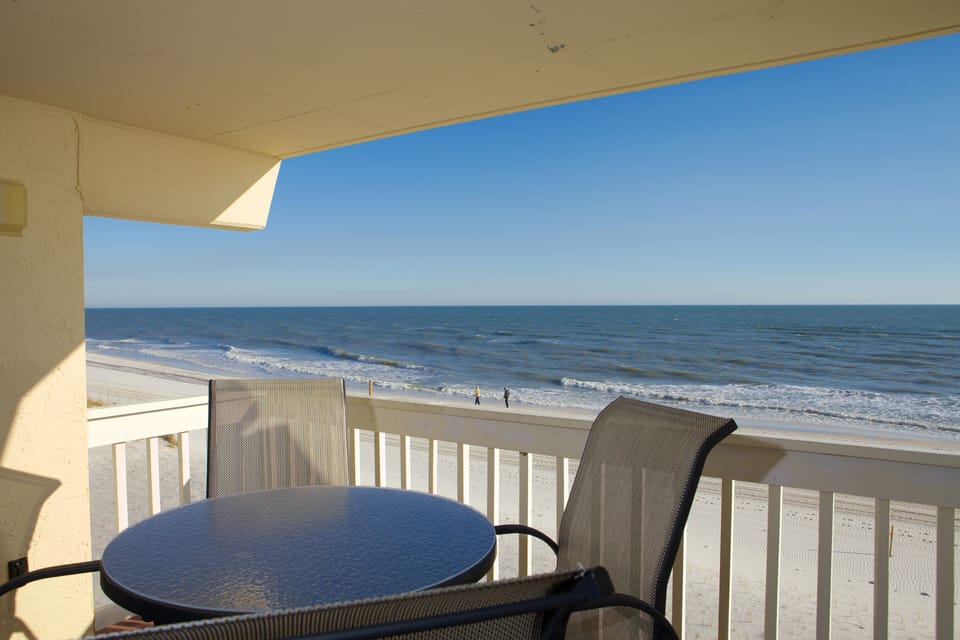 View from the balcony