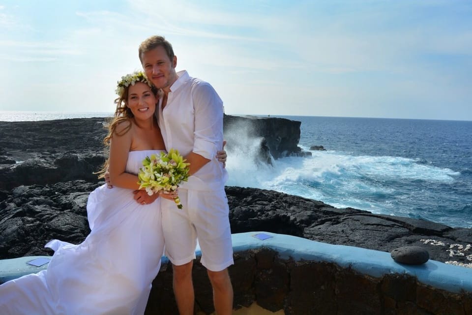 Guest have enjoyed small wedding parties right in our backyard by the sea!