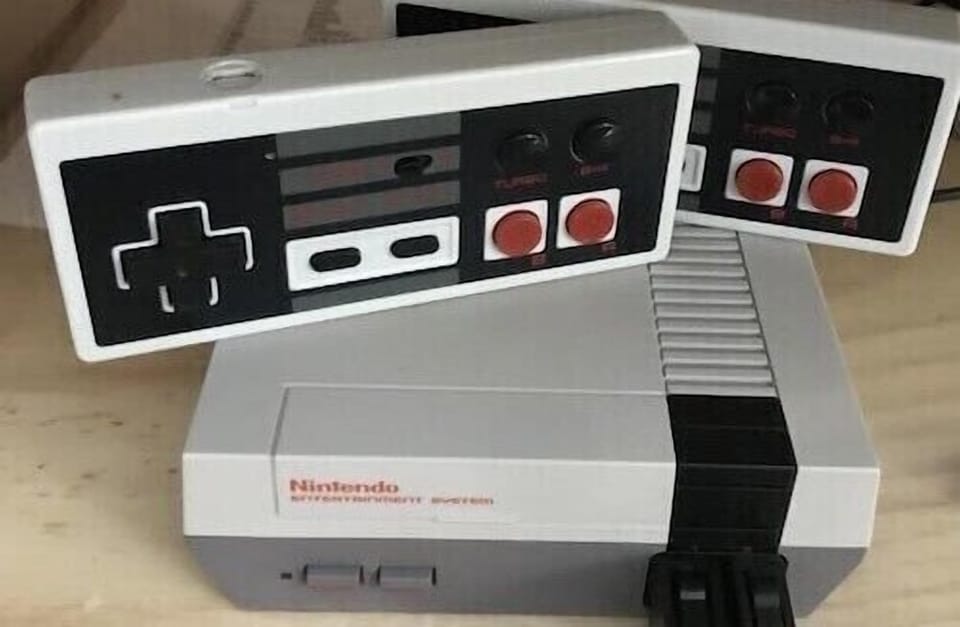 Nintendo Classic in Living Room