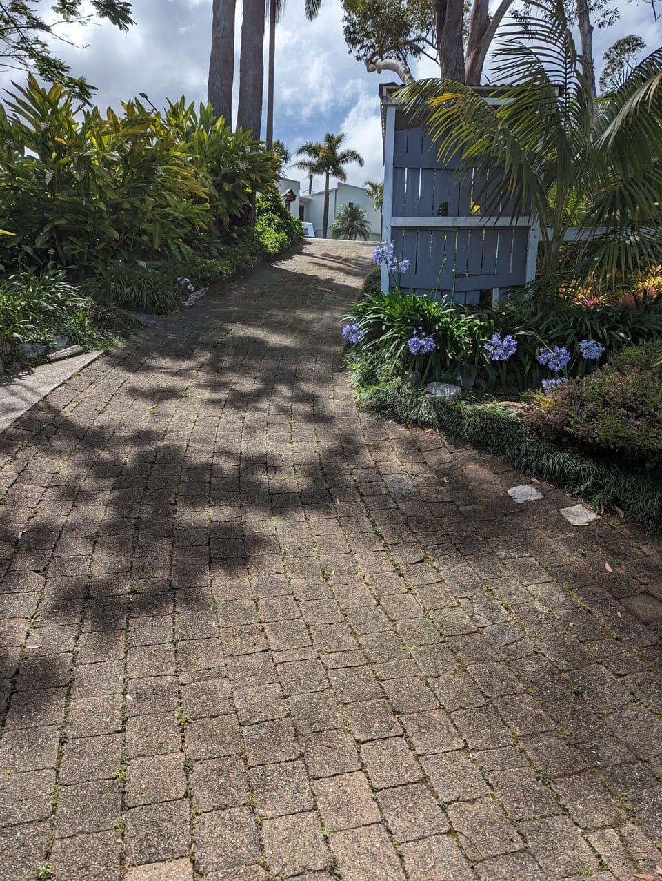 Driveway Quite Steep