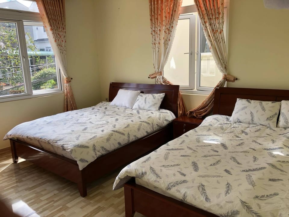 double big bed