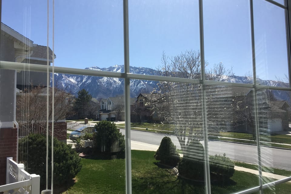 Mountain View from the House