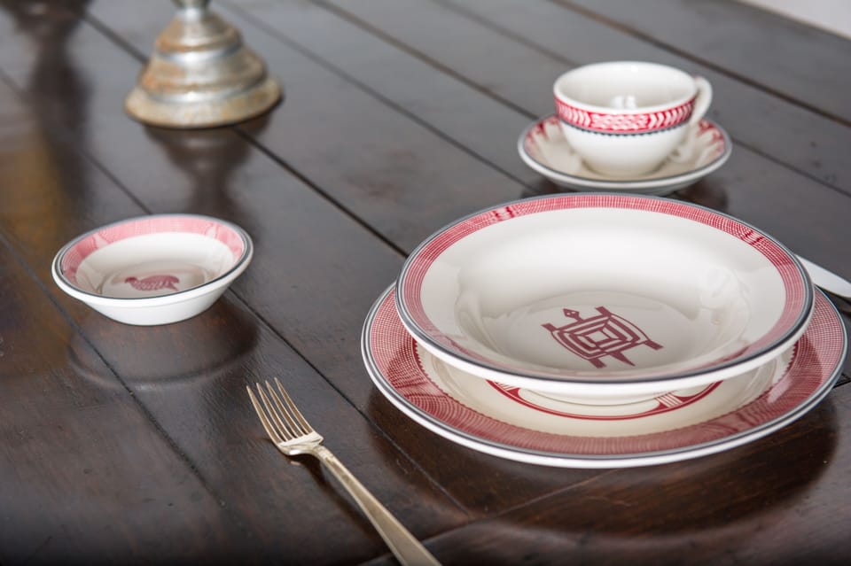 Mimbreño Dinnerware made in Tucson designed by Mary Jane Colter 