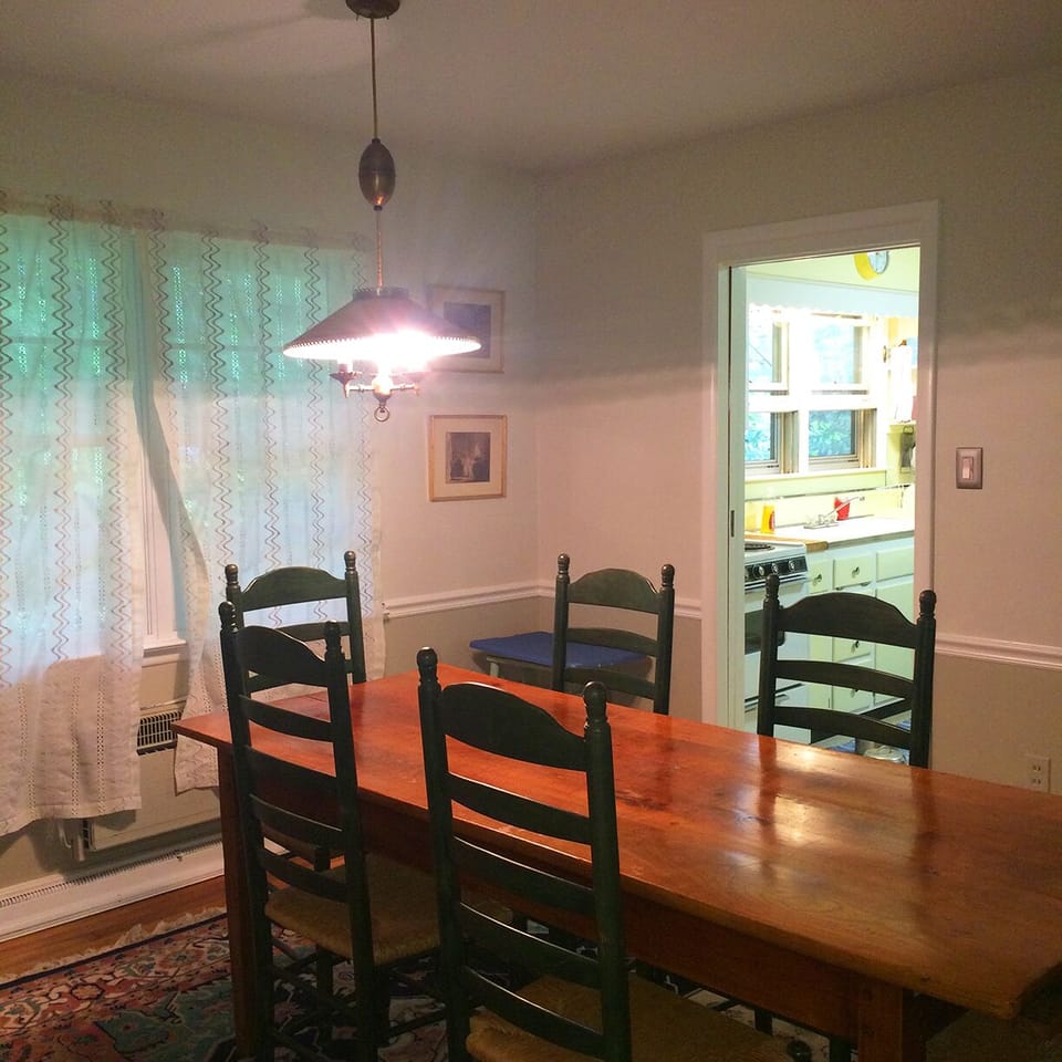 Main Floor Dining Room, kitchen doorway