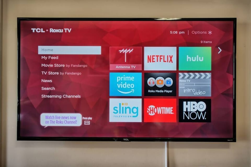 55 inch 4K Smart TV (no cable)