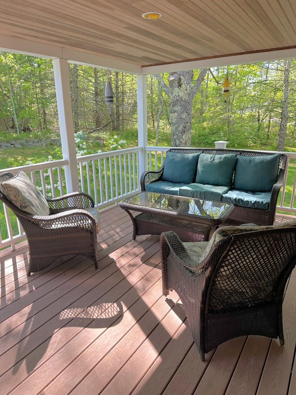 Covered front porch