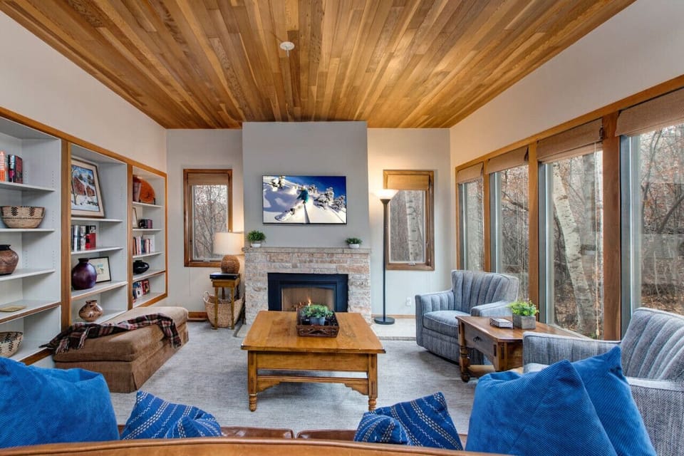 Cozy condo with surround views of the aspens