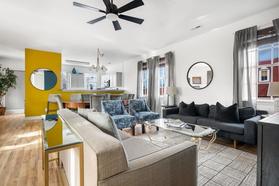 Living Room with Smart TV