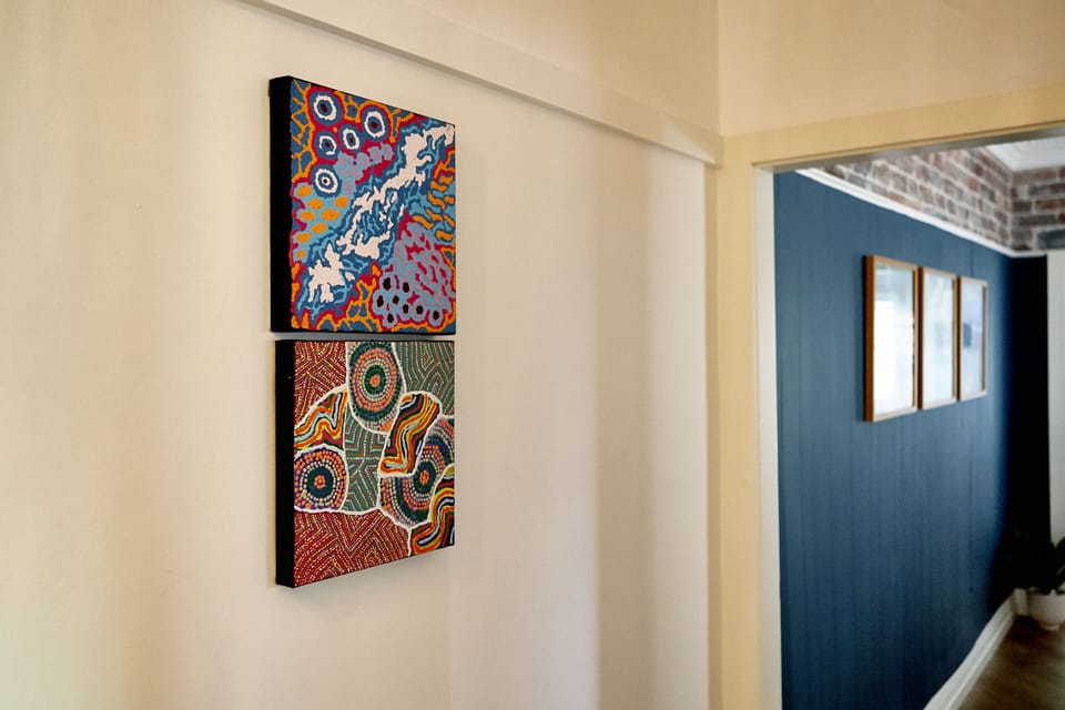 Eclectic artworks