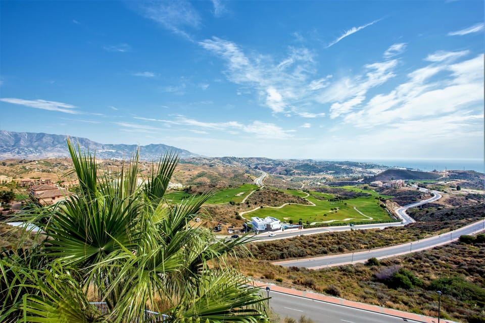 In front of us is Calanova Golf club