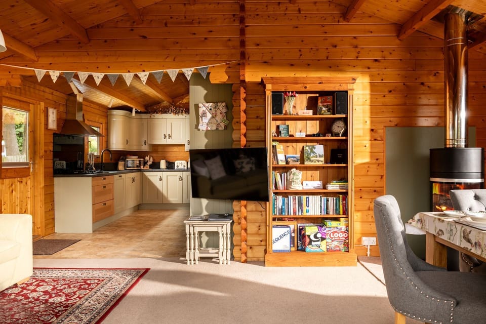 Open plan spacious living area