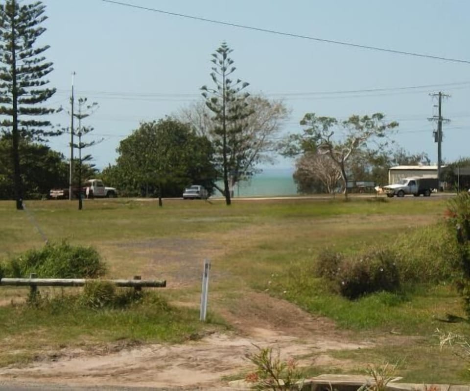swim /dog beach across road