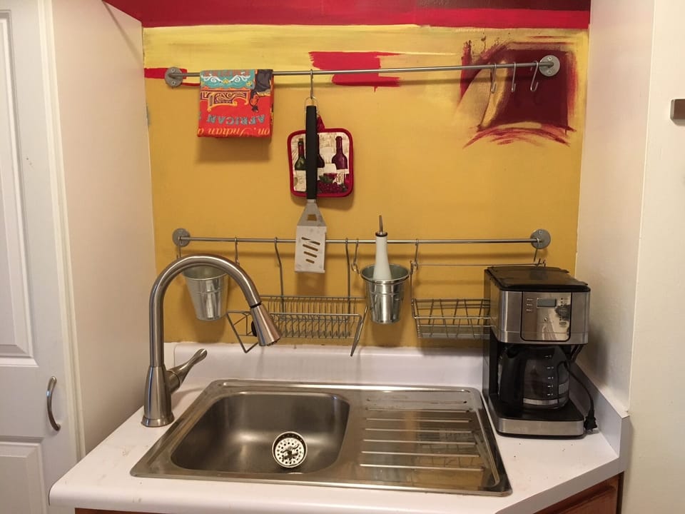 Kitchen. Fully stocked with every gadget you could hope for.