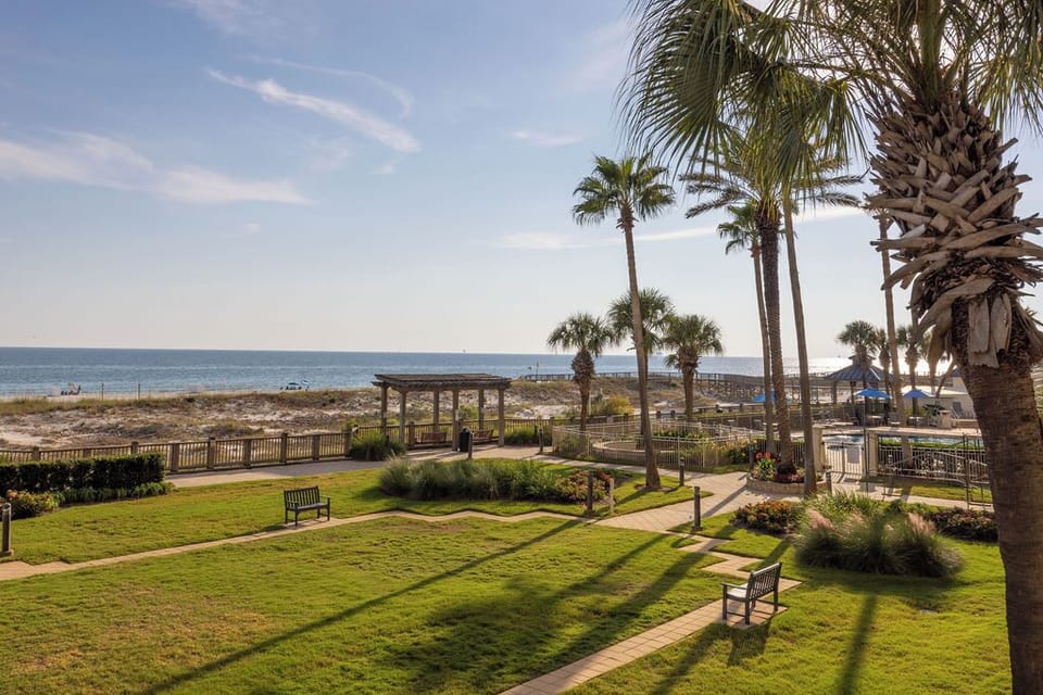 Gorgeous Beach Front Views from the 2nd floor Balcony - Enjoy endless beach front views from the 2nd floor balcony.