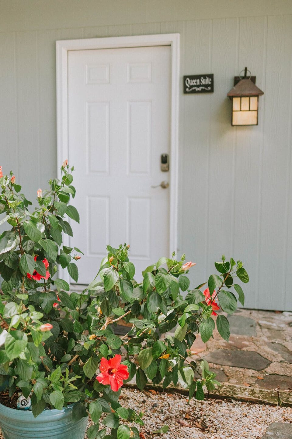 Front door to Queen Suite