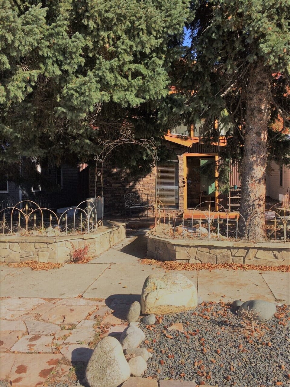 Front of the house