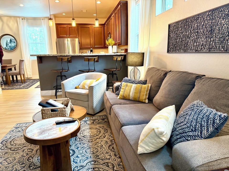 Open floor plan with new luxury vinyl plank flooring throughout.
