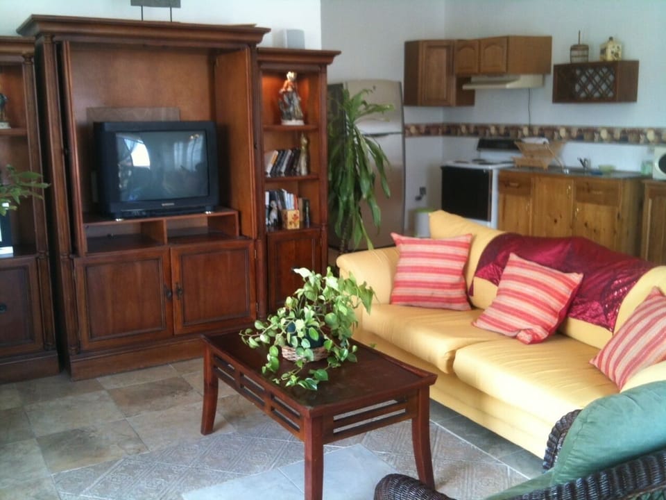 A LIVING ROOM IN A TWO BEDROOM APARTMENT.