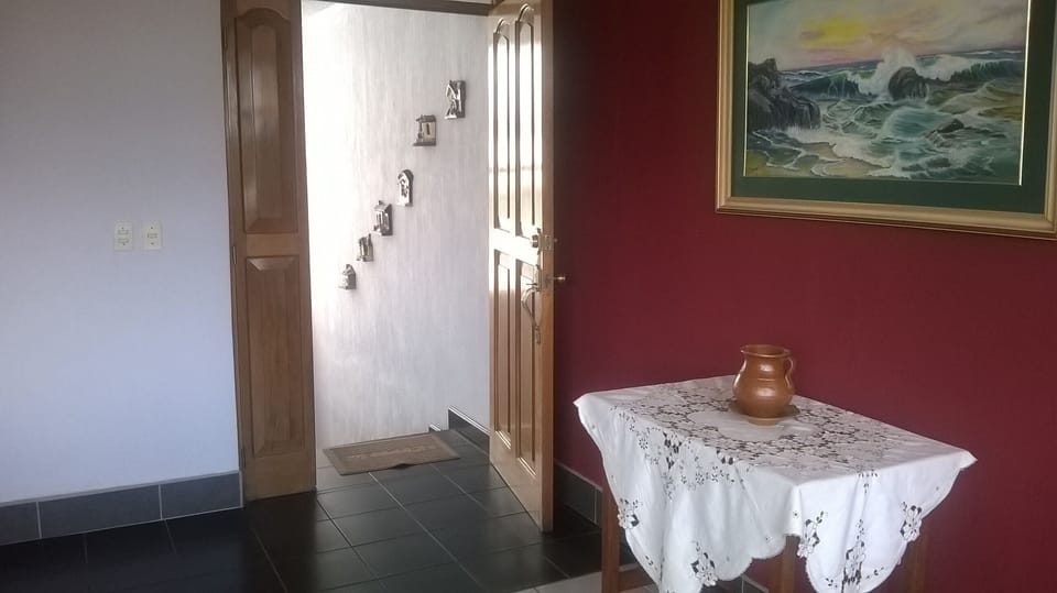 Entry to the apartment / study area