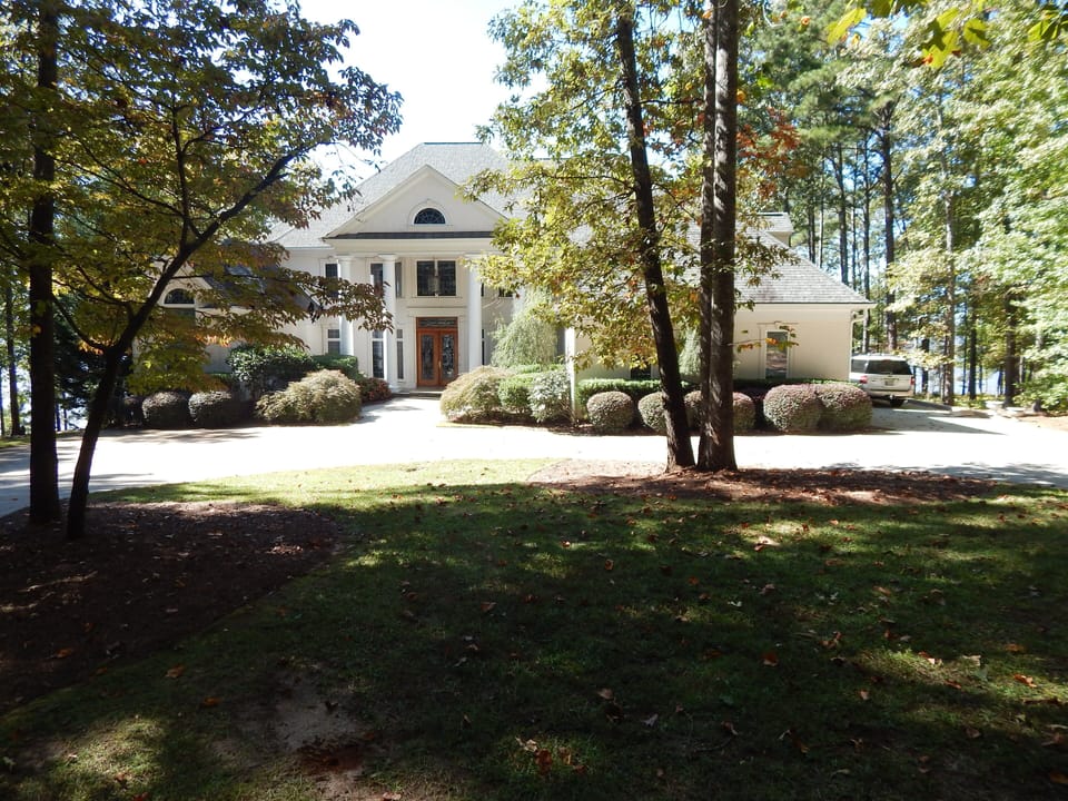 Front of home.