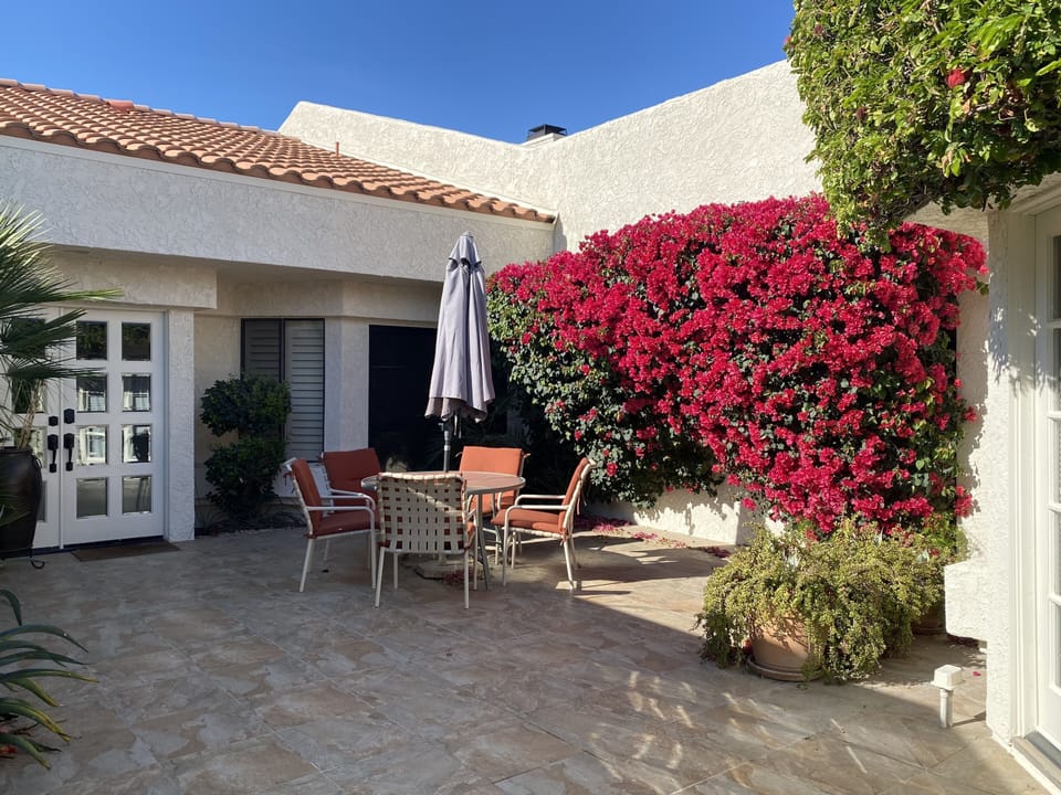 Entry courtyard