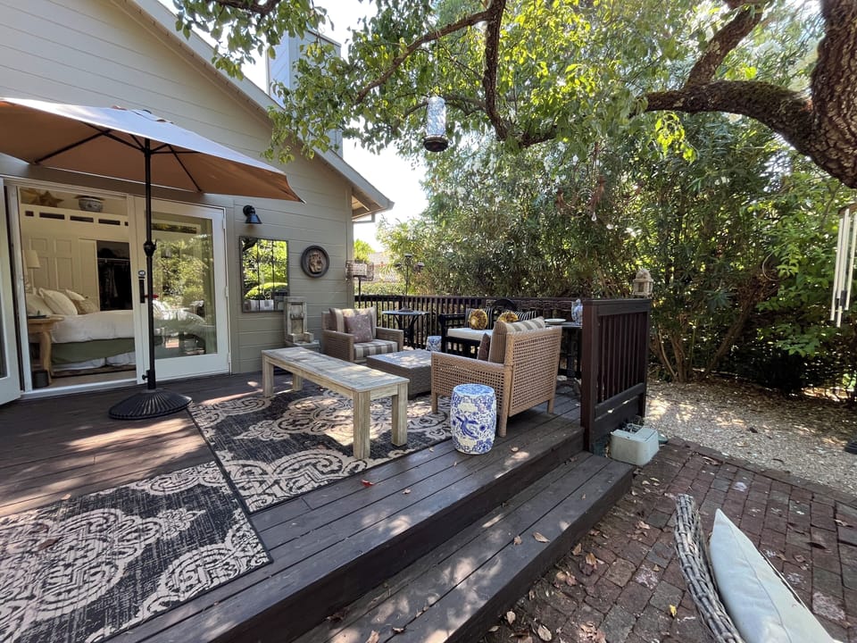 Deck off Master Bedroom