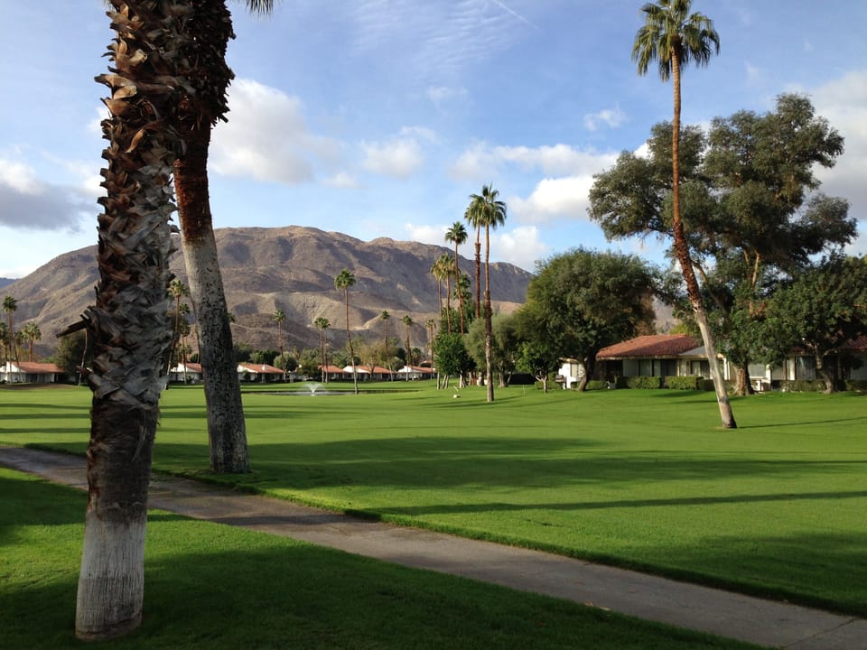 View of the 7th Hole from the Patio