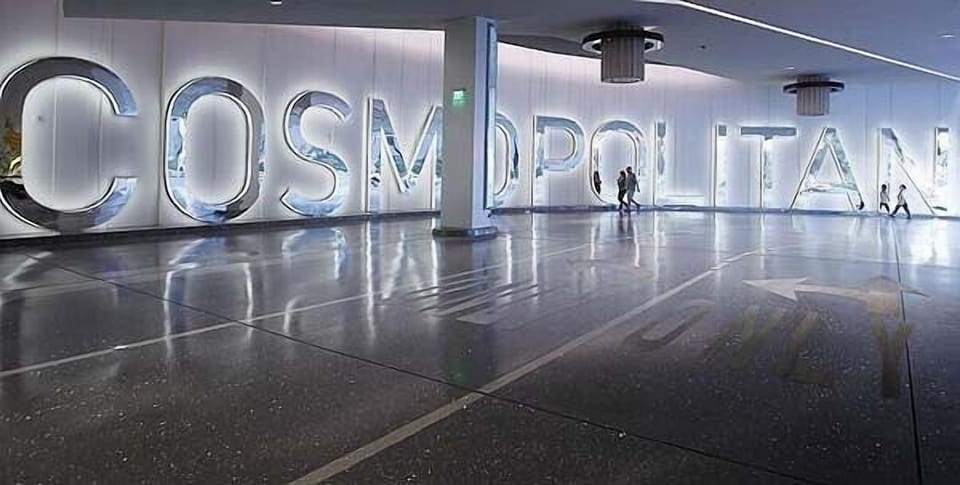 Drive Way entrance into the Cosmopolitan