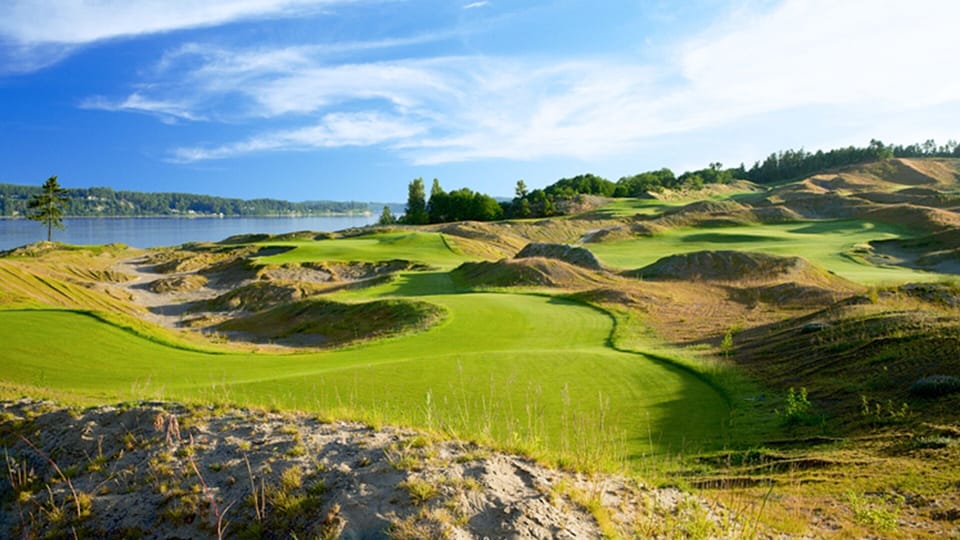 Chambers Bay Golf Course and walking trails local attractions