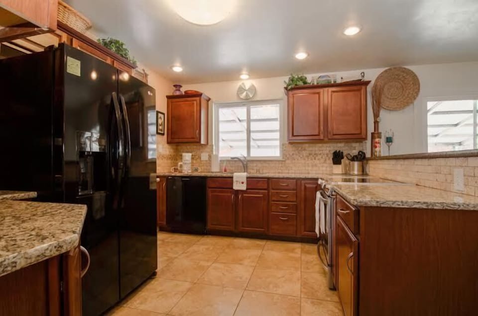 Kitchen has all the amenities you need for cooking and making yourself at home!