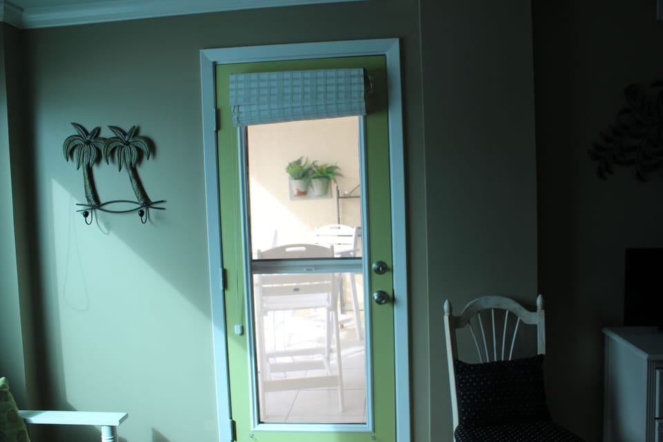 Personal balcony access from the master bedroom