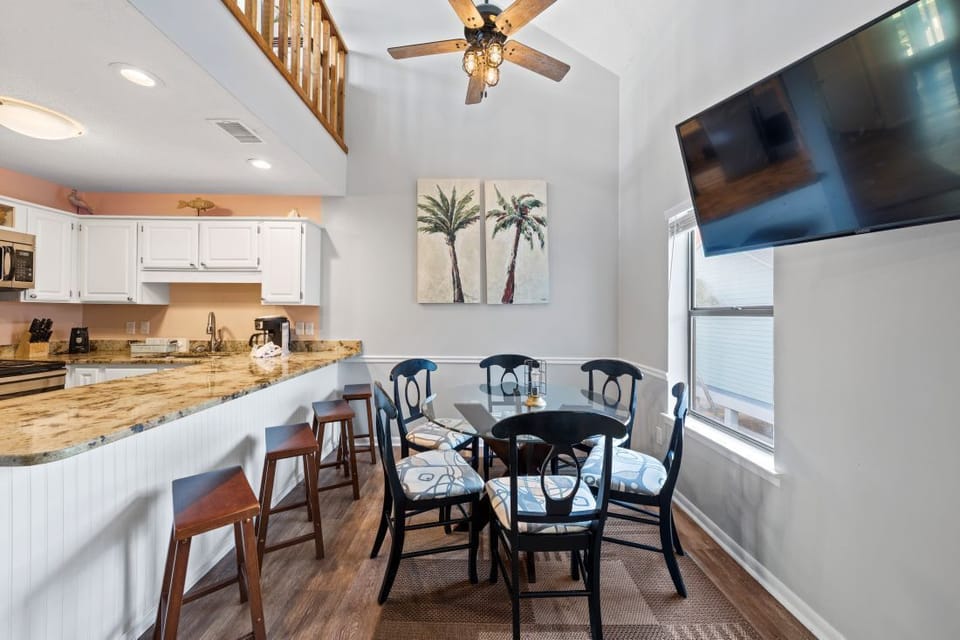Ocean Reef 304 Dining Table Seats 6 + Kitchen Counter Seats 4