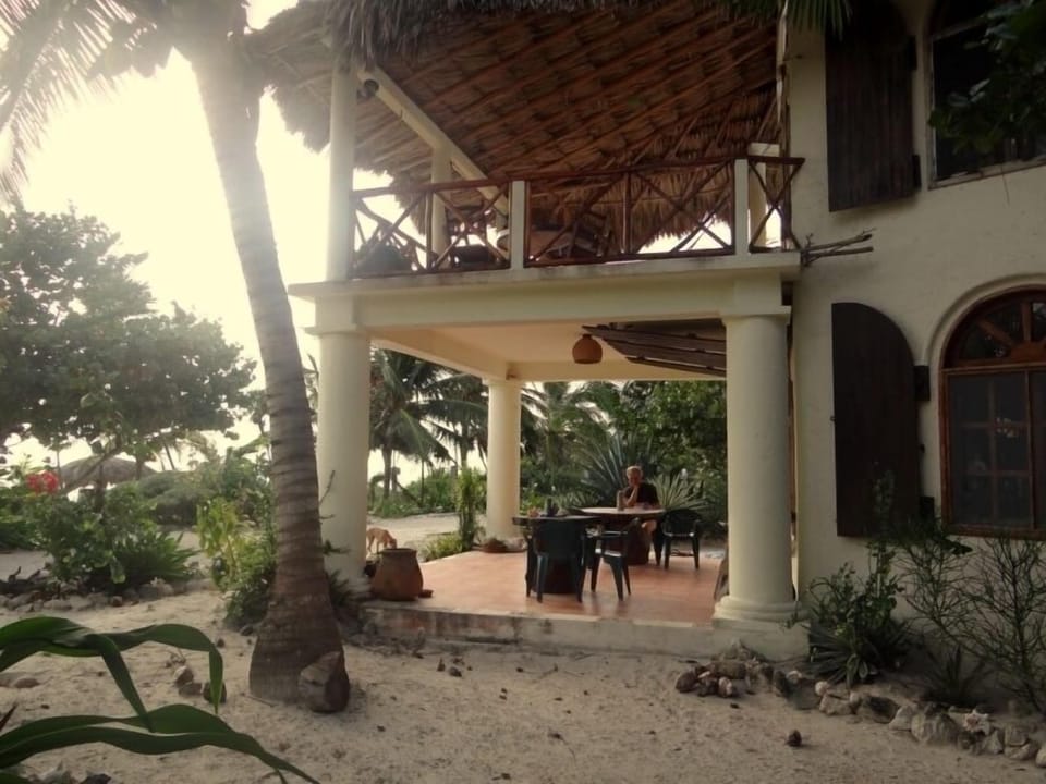 Ground level terrace. Our favored breakfast spot.